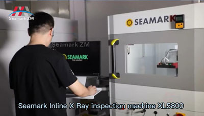 Rekabetçi Inline X Ray muayene ekipmanları otomatik bileşen konnektörler X Ray muayene sistemi